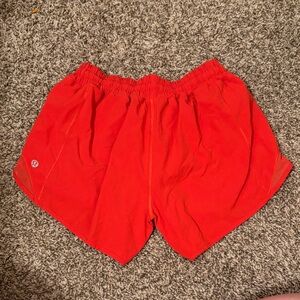 lululemon athletica Women's Bright Red Athletic Shorts